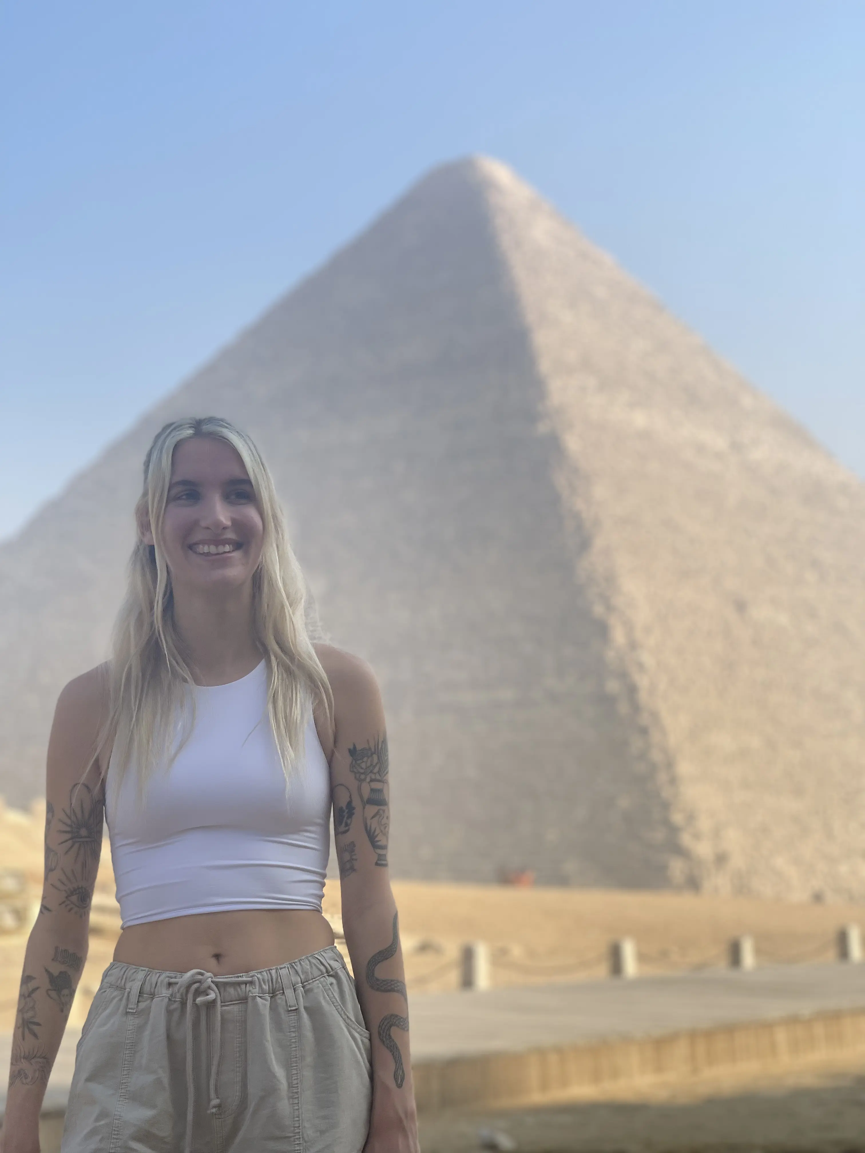 Pyramids of Giza, Giza